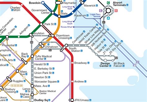 My Boston Mbta Map Redesign Unveiled Head On Transit Mapssexiezpix Web Porn