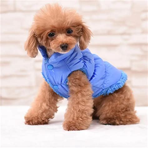 Chicdog Dog Clothes Warm Winter Dog Clothing Cotton Padded Vest Pet