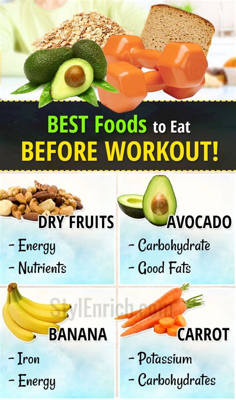 foods to eat before workout workout regimes that keeps you fit