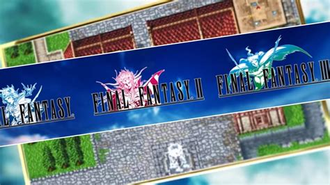 Final Fantasy Pixel Remaster I Ii Iii Released Prices And Trailer