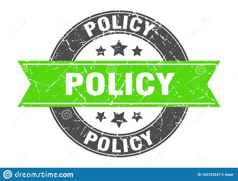 Policy Stamp Stock Vector Illustration Of Label Peeler 162723547