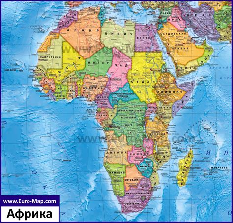 Карта Африки Фото Telegraph