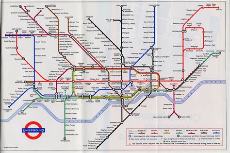 Historical London Underground Maps