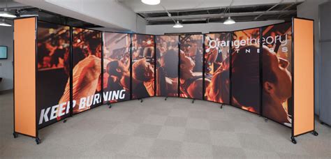 Custom Printed Fitness Partitions Exercise The Eyes Versare Solutions Llc