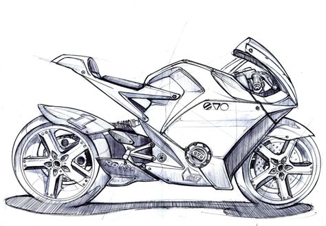 Ev 0 Rr Bike Drawing Motorcycle Drawing Bike Sketch