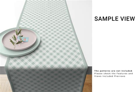 Download Table Runner Mockup Set on Behance