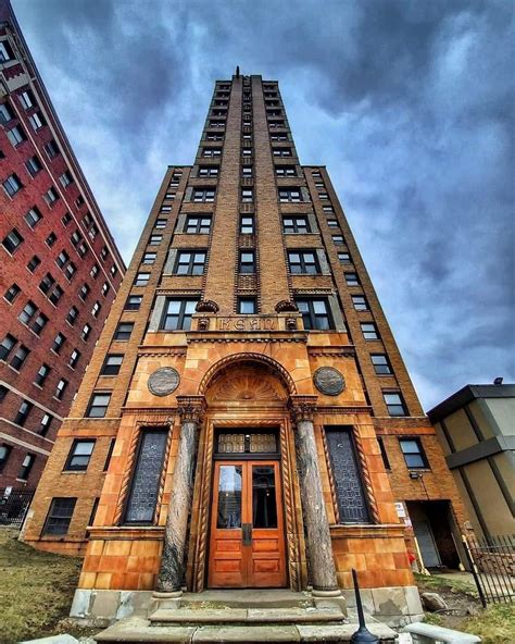 My Brothers Apartment Building In Detroit Is Stunning Photo By John