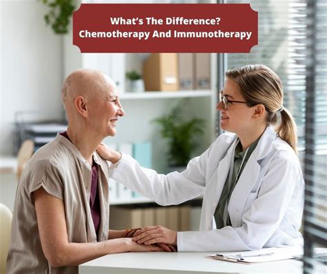 Whats The Difference Chemotherapy And Immunotherapy