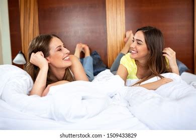 Two Best Friends Chilling On Bed Stock Photo Shutterstock