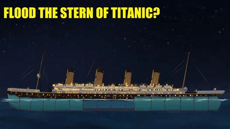Could Cross Flooding Have Saved Titanic