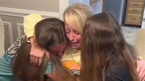 Sisters Surprise Stepmom By Asking Her To Adopt Them In Emotional Video Good Morning America