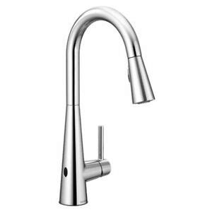 Scroll down or click here to learn more about. Moen 7864EWC Sleek MotionSense Wave Single Handle Pulldown ...