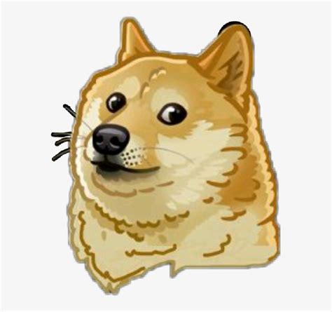 Doge Meme Dog Doggo Funny Sticker Momo Png Mlg Pets Doge Cartoon