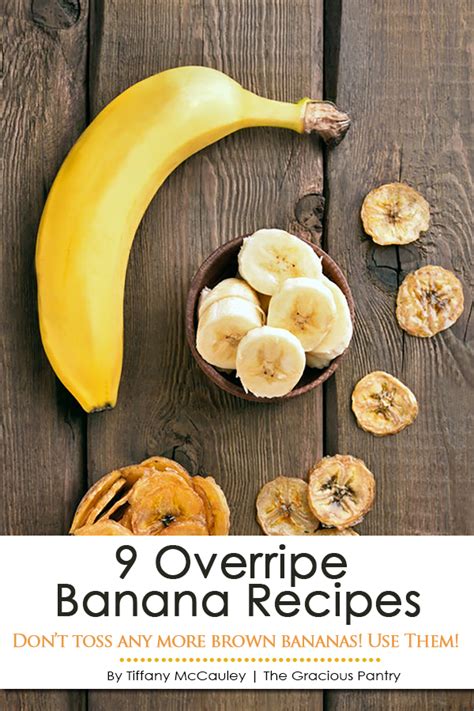 9 Overripe Banana Recipes That Are Healthy