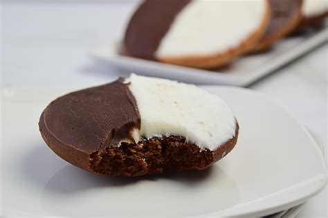 Upstate New Yorks Iconic Half Moon Cookie Recipe Home In The Finger