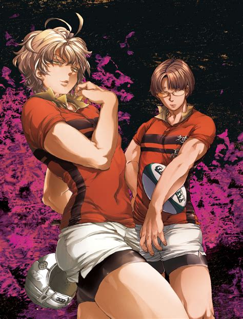 Rugby is a sport where anybody can be a star when they hold the ball. TV Anime Series "ALL OUT!!", Released Information on ...