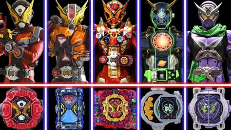 Kamen Rider Zi O All Riders Henshin Form And Finisher Part 2 Youtube