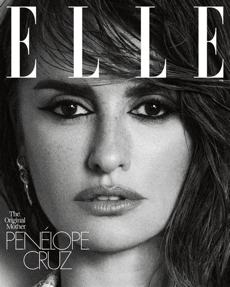 Penelope Cruz For Elle Magazine February 2024 Hawtcelebs