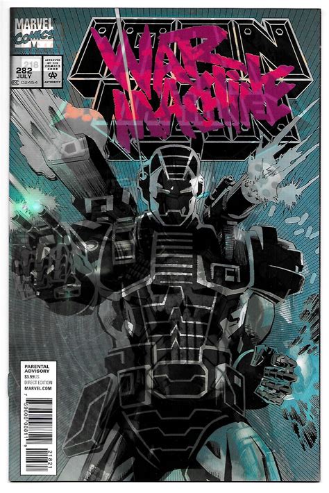 The Punisher 218 Iron Man 282 War Machine Homage 3d Variant Marvel