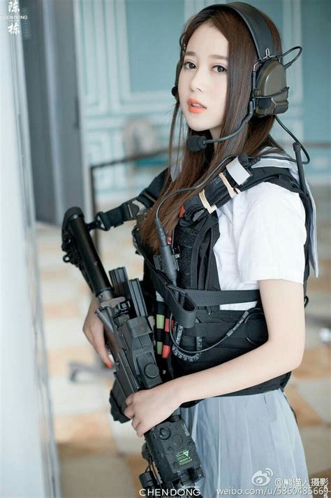 Girls With Guns 💜💖💗💟💚💛💙 Military Girl Girl Guns Fighter Girl