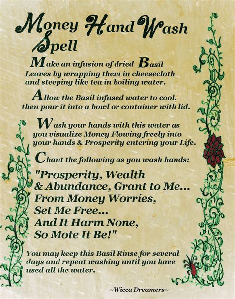 Pin By Wicca Dreamers Creations On Spells Wicca Witchcraft Money