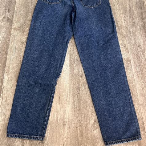 Vintage Blue Jeans Bill Blass Easy Fit Size 8 Depop