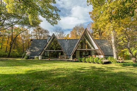 The Ultimate A Frame House Asks 835k In Connecticut Curbed