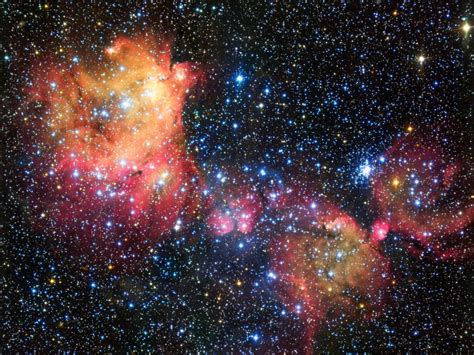 Space Photos Of The Week A Neon Nebula Struts Its Stuff