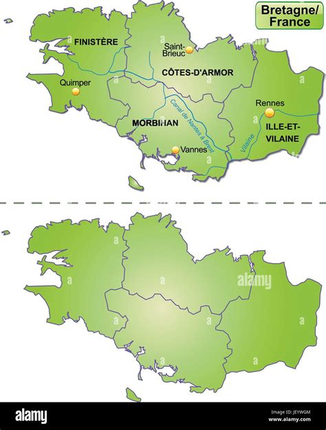 Brittany Island Map