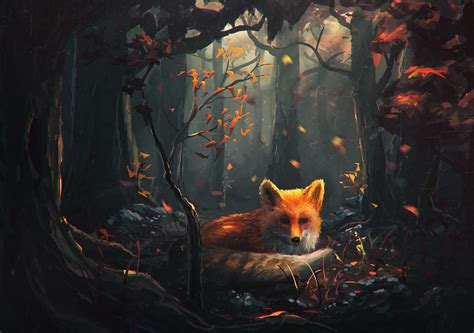 Fox Art Hd Artist 4k Wallpapers Images Backgrounds Photos And Pictures