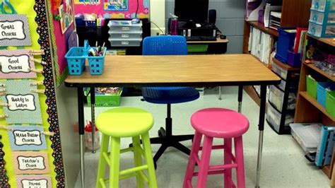 Im Going To Try To Live Without A Teachers Desk This Year This