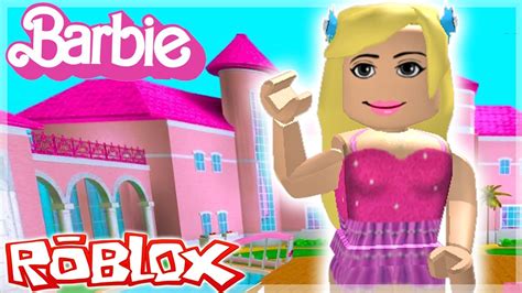 This super awesome barbie roblox game looks just like the one on the show. ROBLOX - Visitando La Mansión de Barbie - Barbie ...