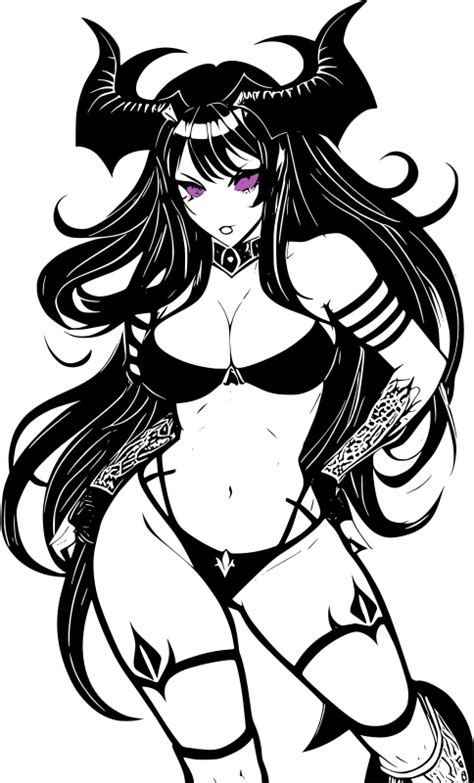 demon woman openclipart