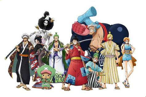 Mugiwara Crew In Wano One Pièce Manga Dessin One Piece Dessin à Faire