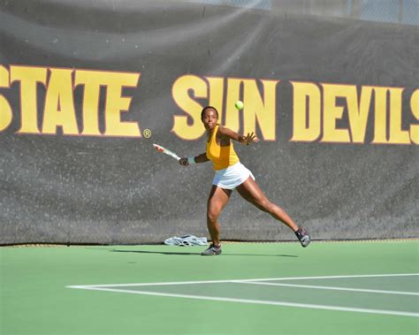 No 24 Asu Womens Tennis Remains Perfect At Home With Wins Over