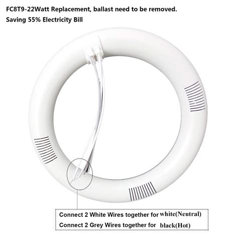 Circline Fluorescent Light Bulb Led Replacement Shelly Lighting