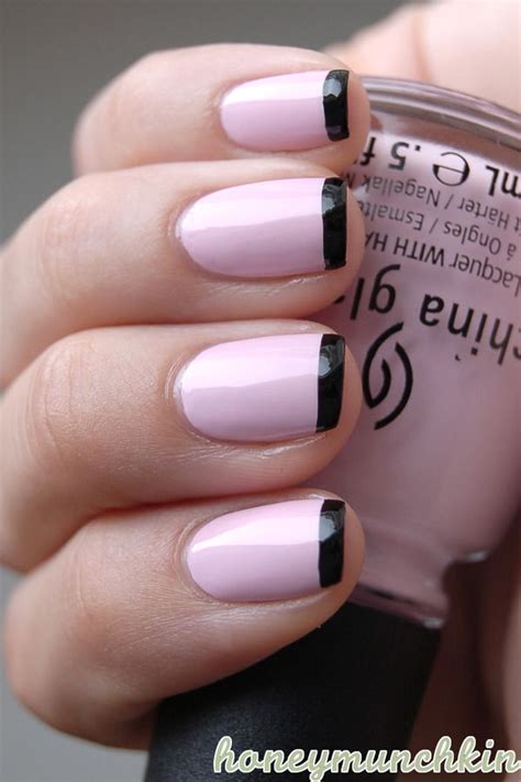 60 Fashionable French Nail Art Designs And Tutorials Styletic