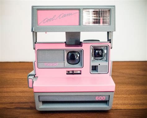 Tested Pink Polaroid Camera Pink Cool Cam By Vintagerecyclebin