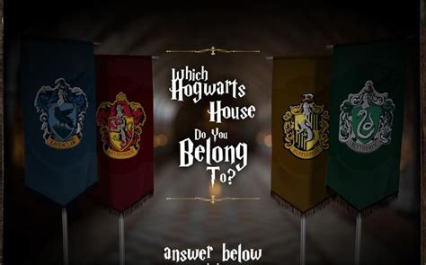 Which Hogwarts House Do You Belong To Heywise