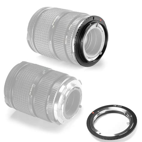 neewer lens mount adapter for olympus om zuiko lens to canon eos ef camera body ebay