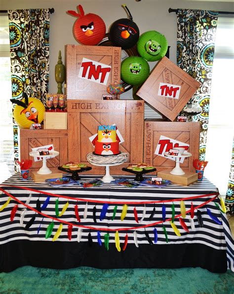 Greygrey Designs My Parties Angry Birds Birthday Party