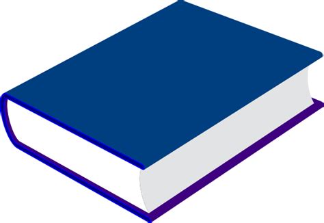 Share & embed myanmar blue book. Blue Book Clip Art at Clker.com - vector clip art online ...