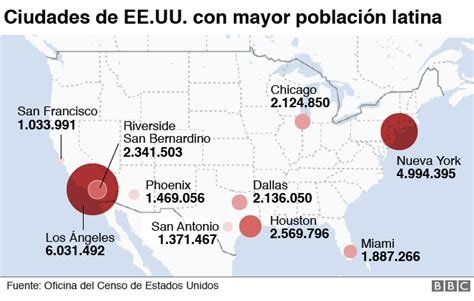 Latinos En Estados Unidos Los Mapas Que Muestran De Qué Países Vienen