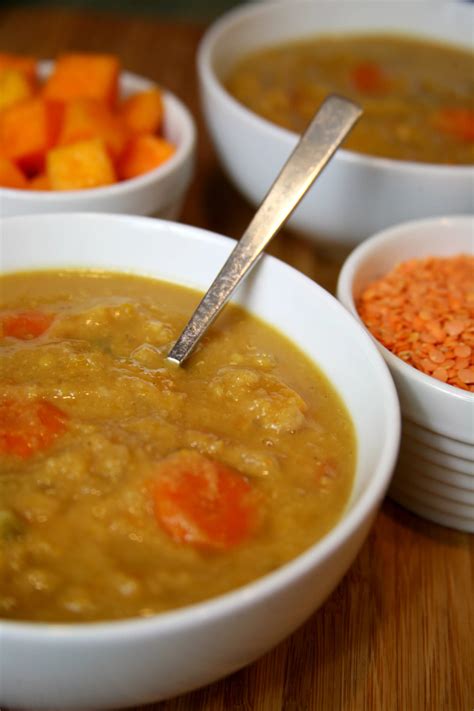 Stir in the tomato puree, remove from heat and stir into the lentils. Low Calorie, Low Maintenance, High Protein: Butternut ...