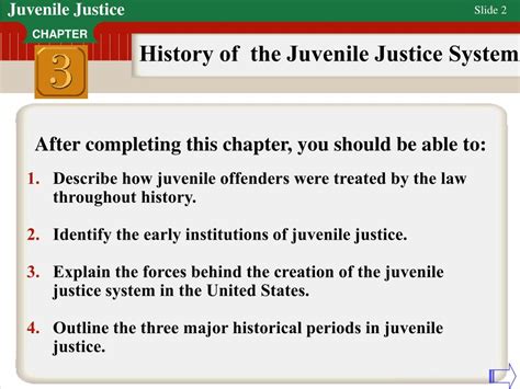 Ppt History Of The Juvenile Justice System Powerpoint Presentation