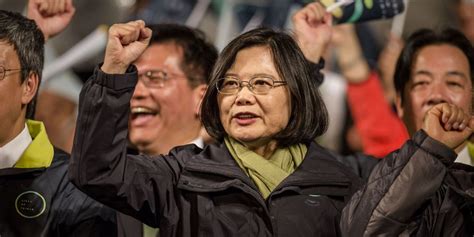 Taiwan Elects First Woman President Tsai Ing Wen President Taiwan