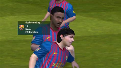Fifa 12 Android Gameplay Barcelona Vs Real Madrid Youtube