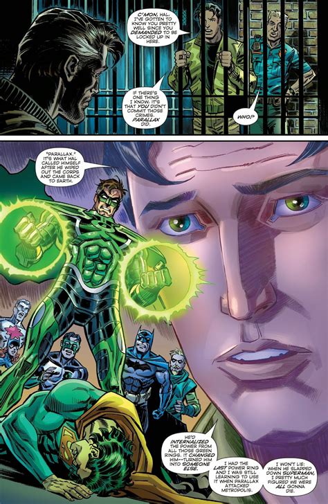 weird science dc comics convergence green lantern parallax 1 2015 review