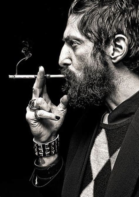 Yes we are a gang of dudes who wear beards, get used to it. The Smoking Beard. Mafia style profile picture. | kool ...