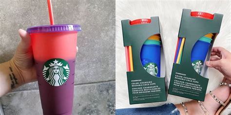 Starbucks Is Selling Color-Changing Reusable Cups